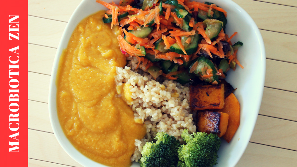 arroz con lentejas rojas batata calabaza y verduras