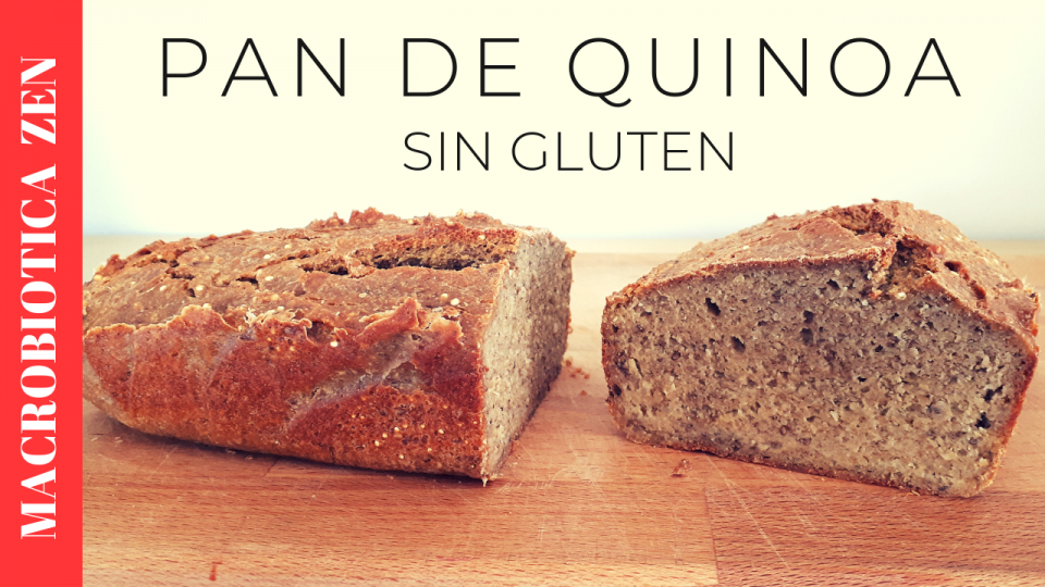 Pan de quinoa sin gluten